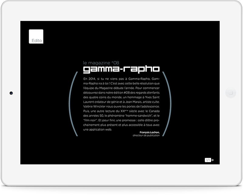 Gamma-Rapho Le magazine